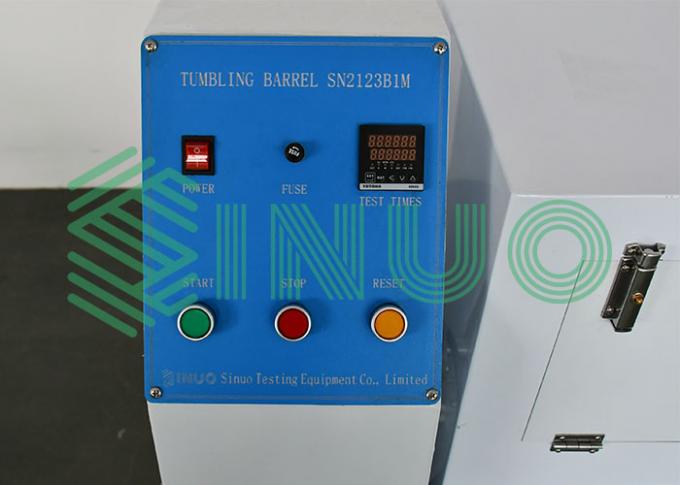 Contrôle libre croulant de bouton d'appareillage d'essai d'automne du baril IEC60068-2 3