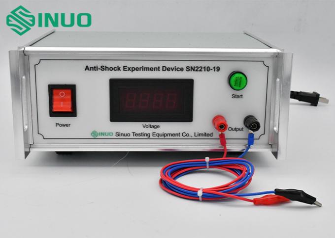IEC 60335-1 Dispositif d'expérience de la sonde antichoc utilisé avec la sonde d'essai 2