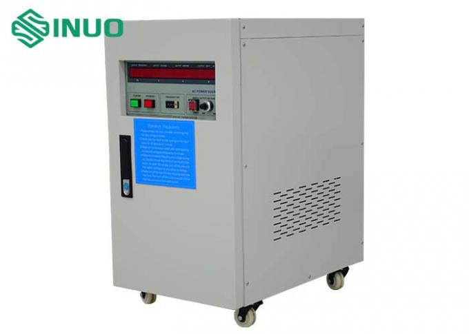 Appareil électrique à courant alternatif à phase unique 5KVA IEC 61800-2 utilisé pour les appareils ménagers 2