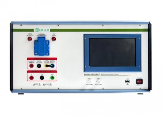 Essai oscillant de sonnerie d'immunité de vagues de générateur de vague d'équipement de test du CEI 61000-4-12 EMC 0