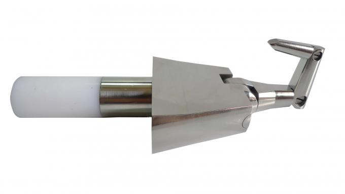 Sonde commune d'essai d'acier inoxydable de la figure V.1 du CEI 62368-1 avec la poignée en nylon 0