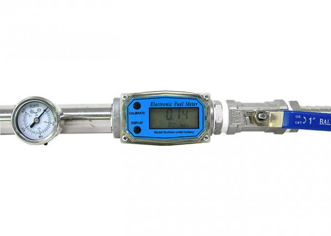 Bec du tuyau IPX6 du CEI 60529 avec le compteur de débit de Digital Ф12.5mm 100L/Min 0