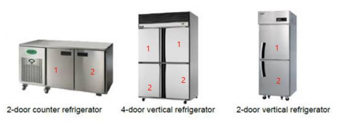 Porte de réfrigérateur d'IEC60335-2-24 4-Station et système de test de résistance de tiroir 0