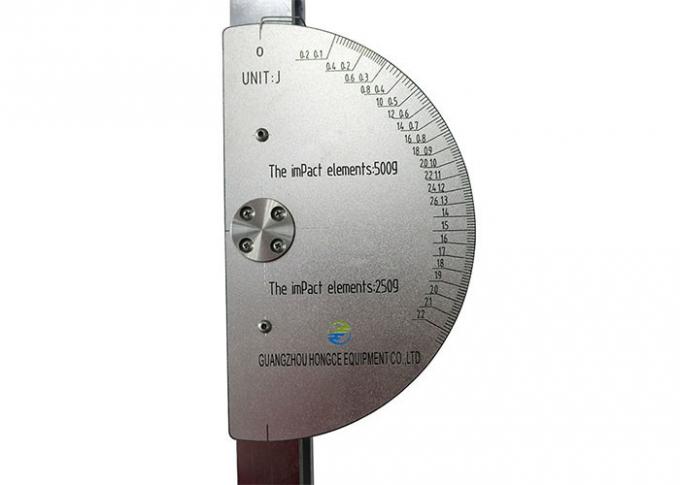 Dispositif de calibrage d'annexe A de la clause IEC60068-2-63 pour l'appareillage d'essai de marteau de ressort 0
