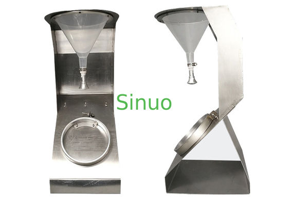 QUALITÉ  150mm Medical Material Tester With PP Funnel Stainless Steel Specimen Holder usine