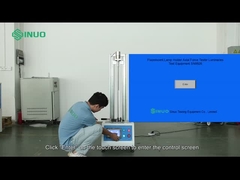 Équipement de test de lumières d'appareil de contrôle de force axiale de support de lampe fluorescente du CEI 60598-1