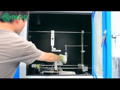 IEC 60335-1 Appareil d'essai à la flamme d'aiguille pour l'essai de l'inflammabilité et de la résistance au feu des matériaux