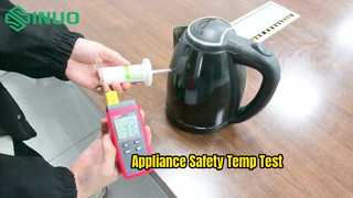 Regardez comment la sonde de température de surface CEI 60335 effectue de véritables tests de sécurité des appareils