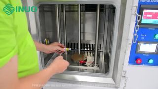 Test de risque d'explosion de la batterie ! Simulation de court-circuit interne CEI 62133