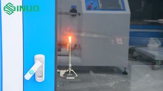 Équipement de laboratoire contrôlé par PLC brûlant de la machine BS EN 12983-1 d'essai de poignée de batterie de cuisine