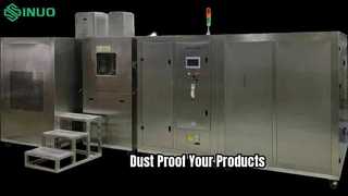 Chambre d'essai de sable et de poussière MIL STD 810G