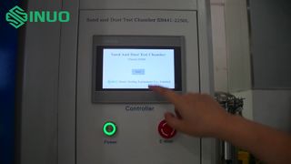 Chambre d'essai de sable et de poussière IP5X IP6X, essai de sable et de poussière du CEI 60529 pour pièces automobiles