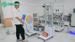 Test de chute de bille d'acier de démonstration d'essai d'impact du CEI 60335-2-24 pour la sécurité du boîtier